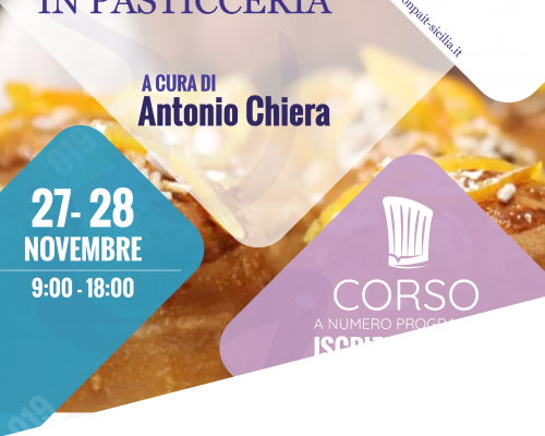 Le Decorazioni in Pasticceria con Antonio Chiera title