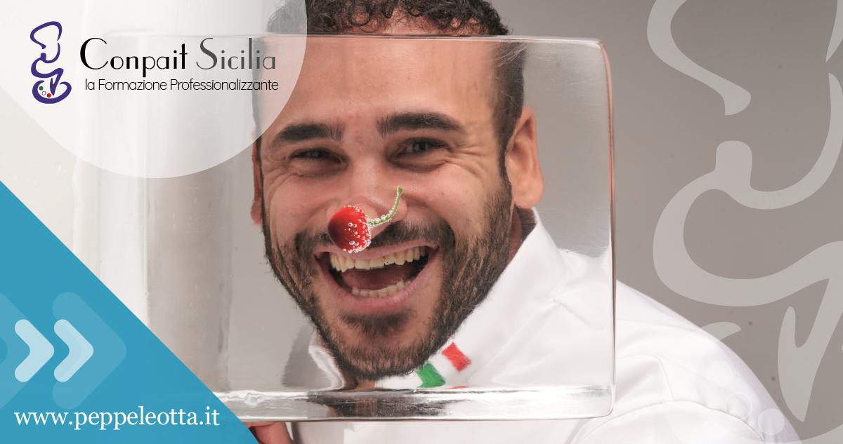 PEPPE LEOTTA ALTA FORMAZIONE SCUOLA DI PASTICCERIA LA PASTICCERIA GHIACCIATA ED IL MONDO DEI SEMIFREDDI DEL CAMPIONE DEL MONDO  ANDREA RESTUCCIA