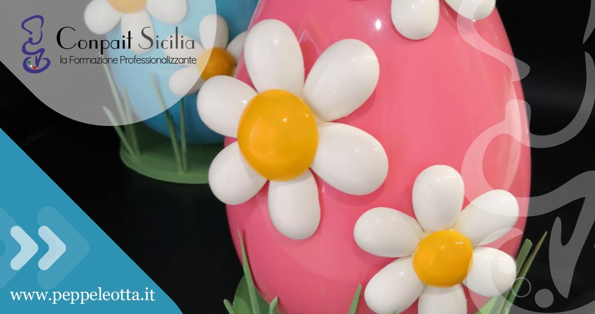 PEPPE LEOTTA ALTA FORMAZIONE CORSI CONPAIT-SICILIA SCUOLA PASTICCERIA CORSO DI UOVA PASQUALI