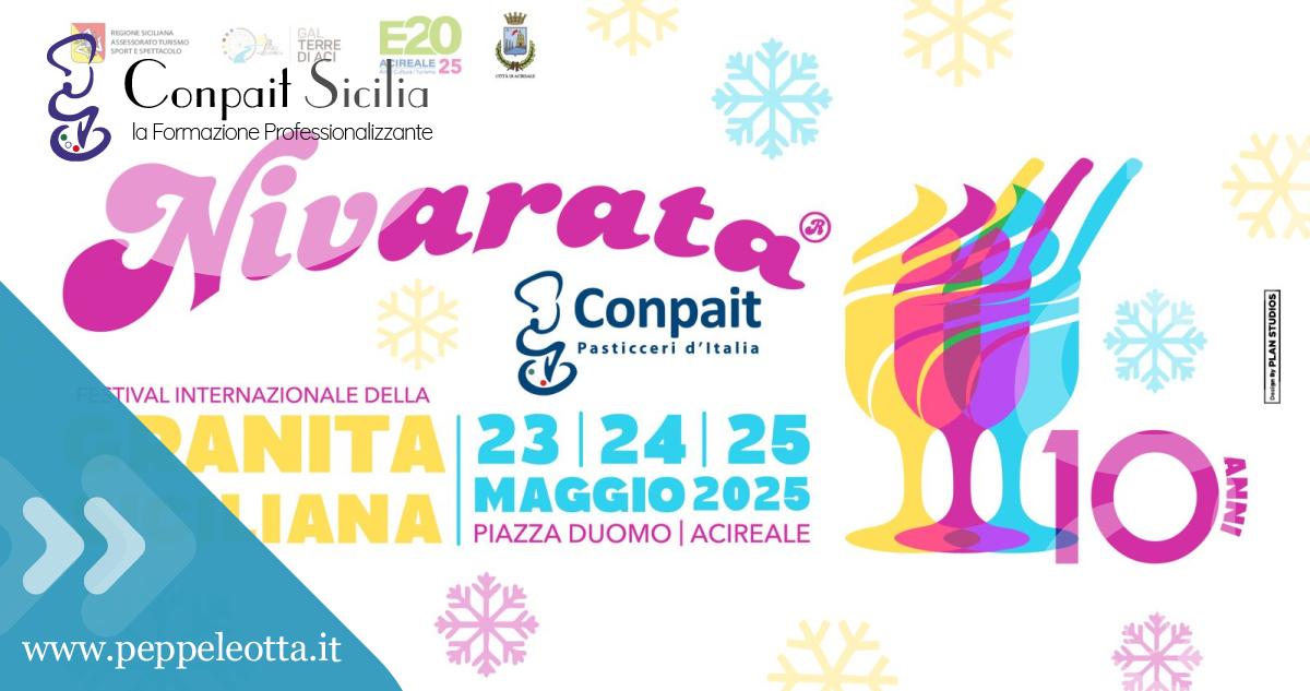 PEPPE LEOTTA ALTA FORMAZIONE CORSI CONPAIT-SICILIA SCUOLA NIVARATA FESTIVAL INTERNAZIONALE GRANITA SICILIANA