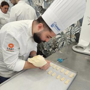 PEPPE LEOTTA ALTA FORMAZIONE CORSI CONPAIT-SICILIA SCUOLA CORSO BASE PASTICCERIA CONPAIT CAST ALIMENTI