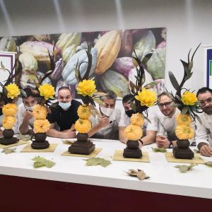 PEPPE LEOTTA ALTA FORMAZIONE CORSI CONPAIT-SICILIA SCUOLA PASTICCERIA CORSO CICCOLATO ARTISTICO
